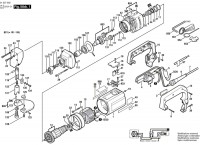 Bosch 0 601 507 003  Shears 220 V / Eu Spare Parts